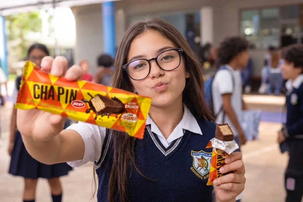 Imagen publicitaria de Chocolate Chapín