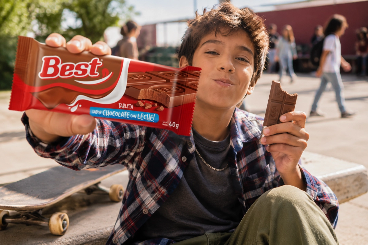 Publicidad Chocolate BEST